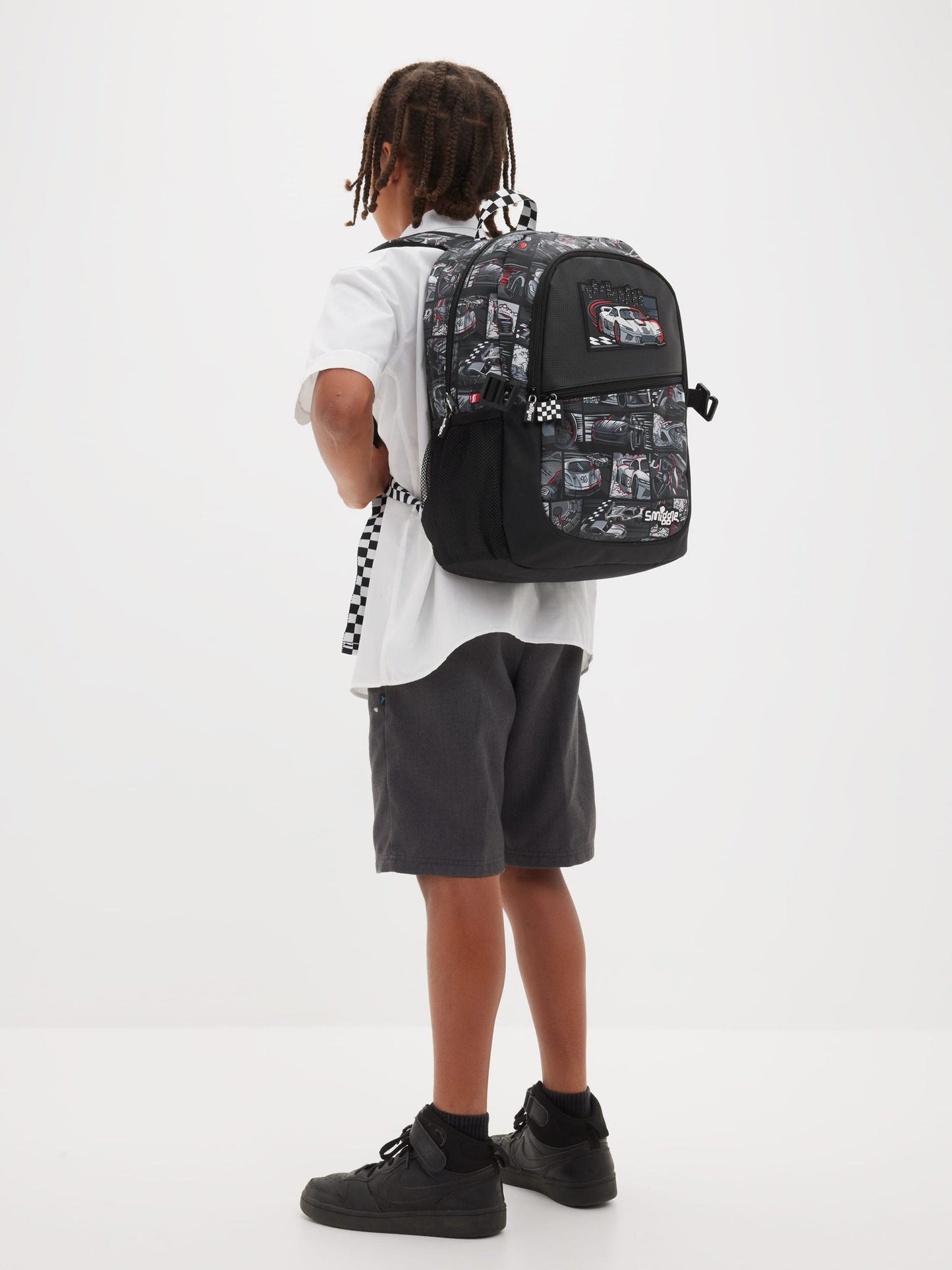 Smiggle - Racing Car 42cm Backpack / G1-G4