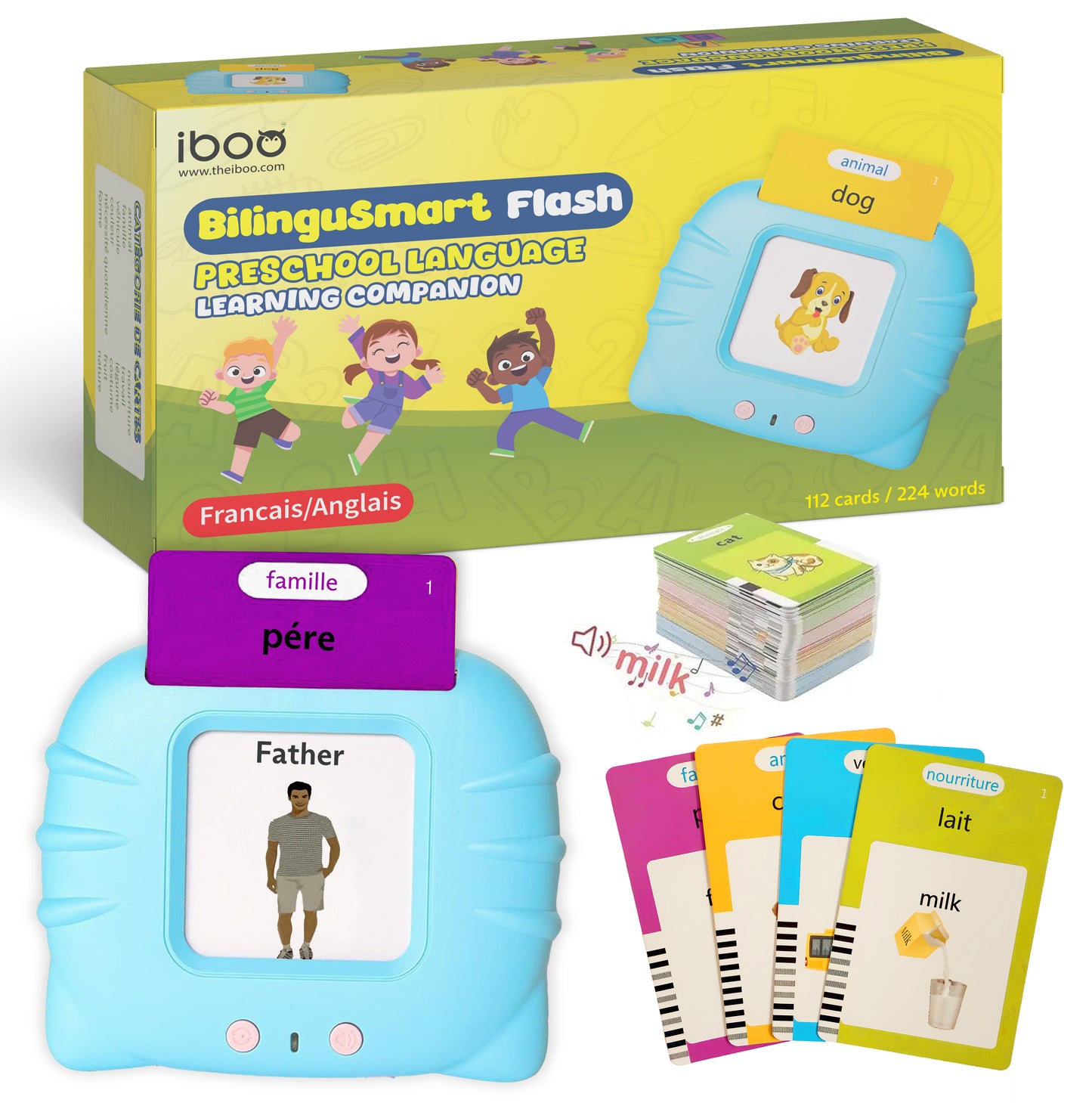 BilinguSmart Flash: Preschool Language Learning Companion