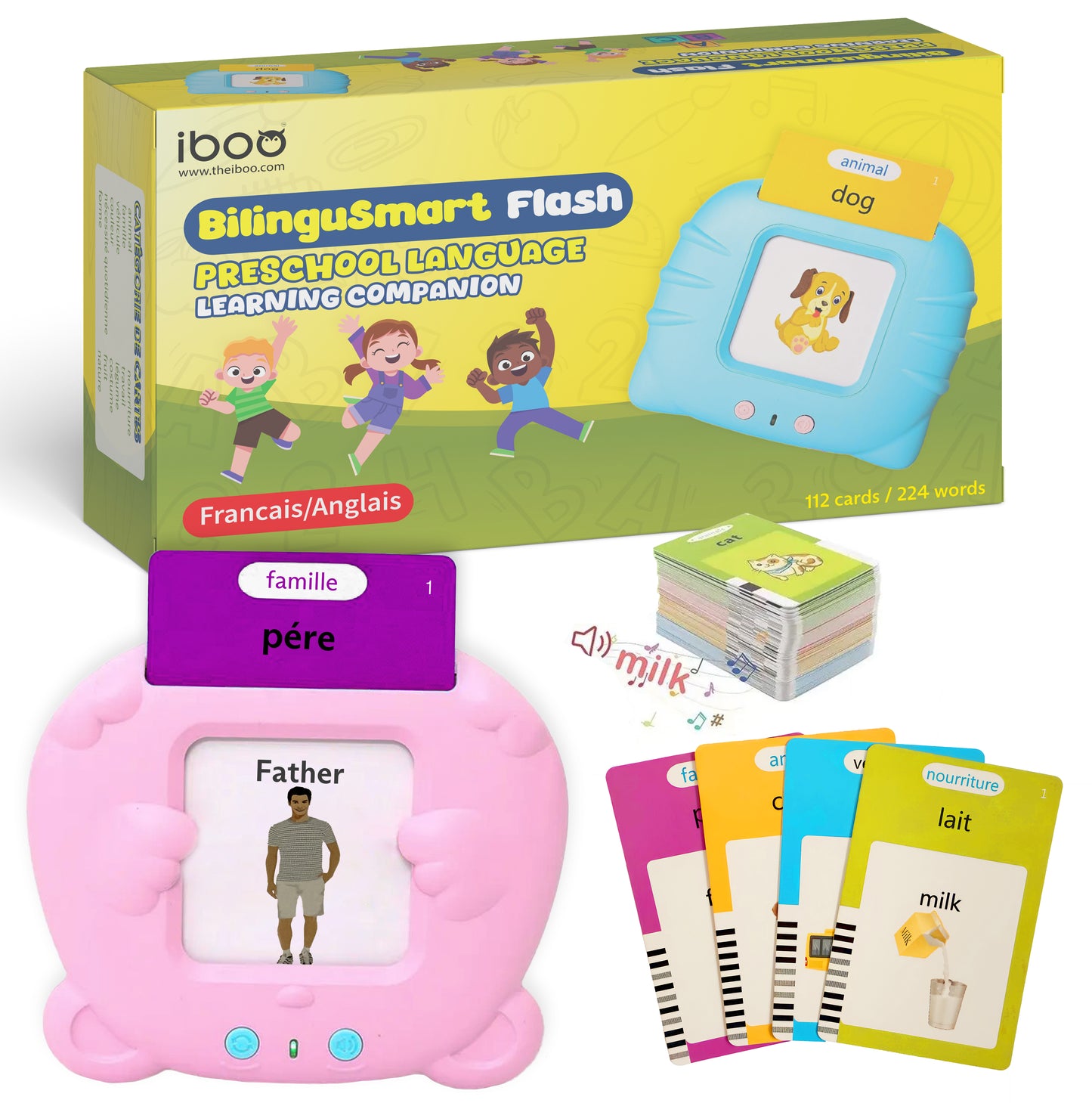BilinguSmart Flash: Preschool Language Learning Companion