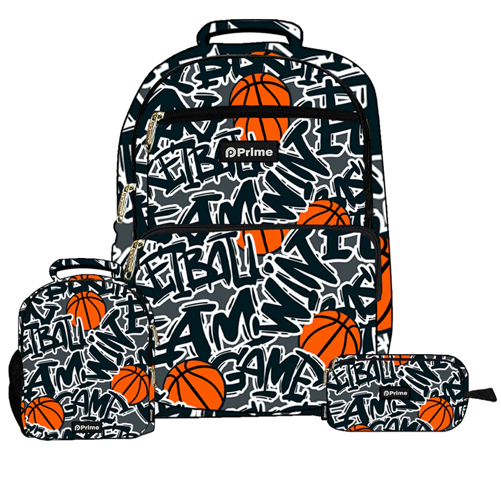 Basketball Prime Backpack Set of 3 Pcs / 45cm