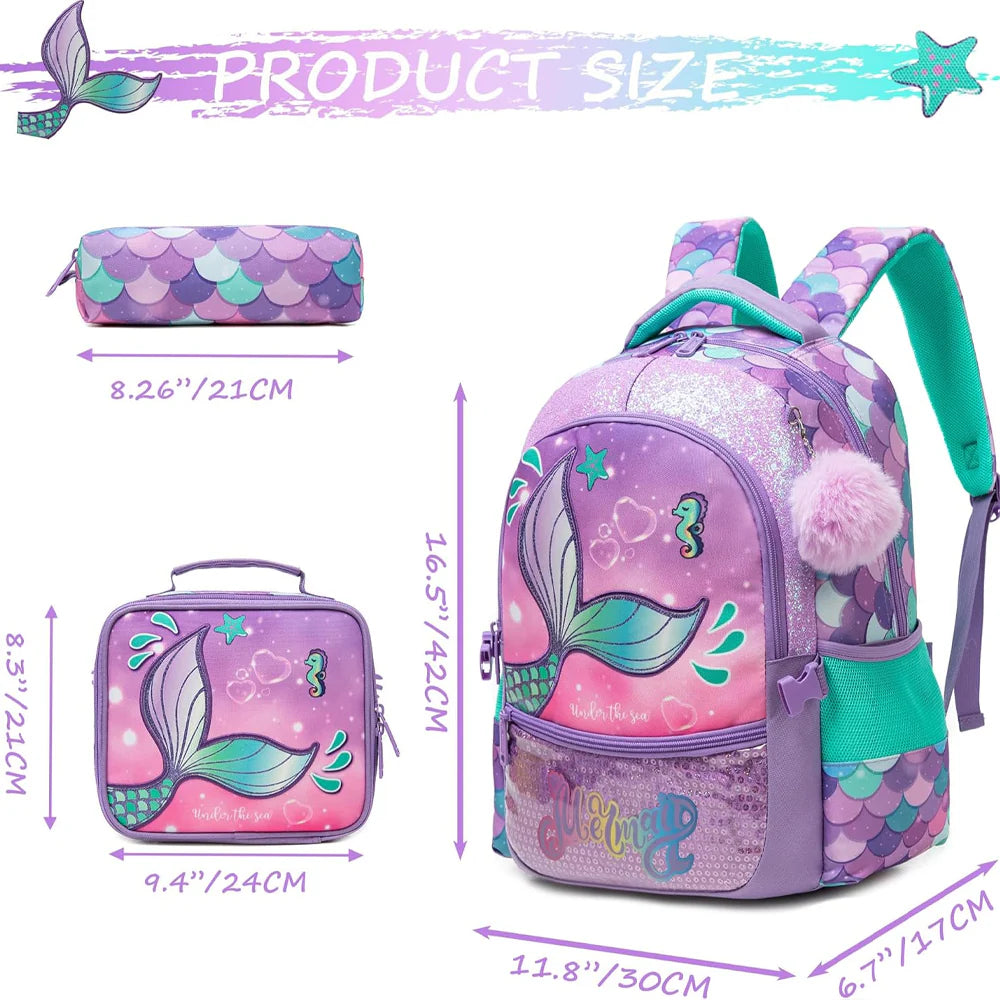 Mermaid Jasminestar Set of 3 Pcs / 42cm
