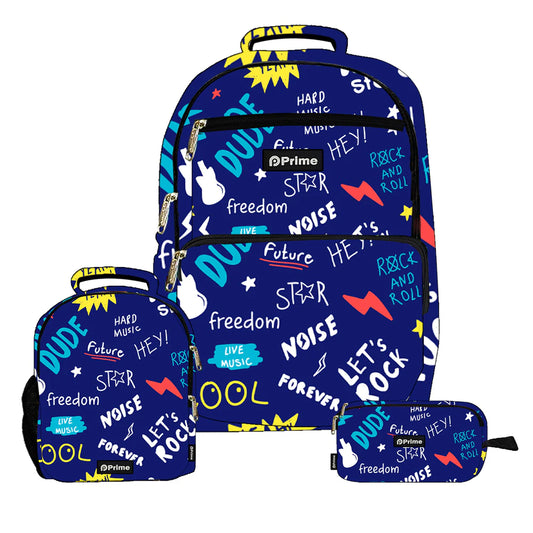Dude Prime Backpack Set Of 3 Pcs / 45cm