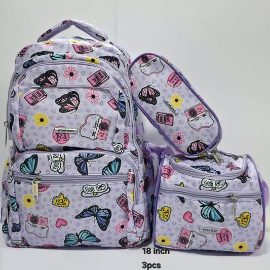 Starbag Butterflies 18in Set of 3 Pcs