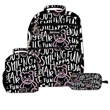 Smiling Bear Prime Backpack Set of 3 Pcs / 45cm