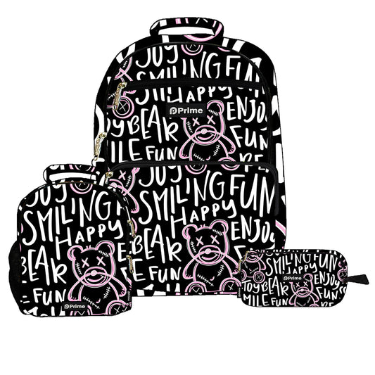 Smiling Bear Prime Backpack Set of 3 Pcs / 45cm
