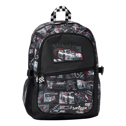 Smiggle - Racing Car 42cm Backpack / G1-G4