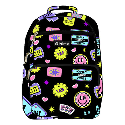 Good Vibes Prime Backpack Set Of 3 Pcs