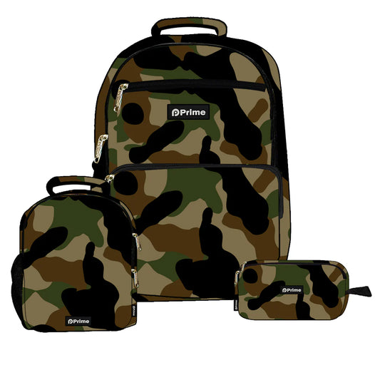Military Prime Backpack Set of 3 Pcs / 45cm