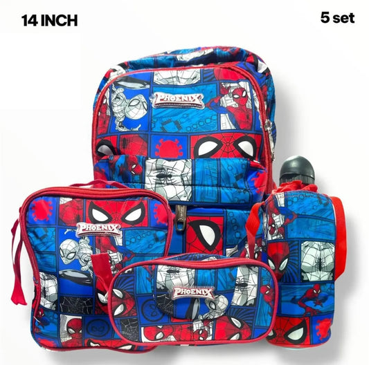 Spiderman Phoenix 14in Set of 5 Pcs / KG2-G2