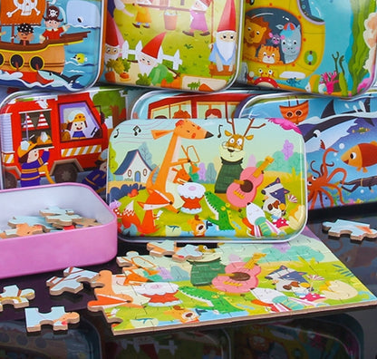 Tin Box Puzzle